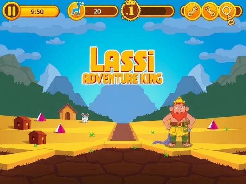 Lassi Adventure King Game Screenshot